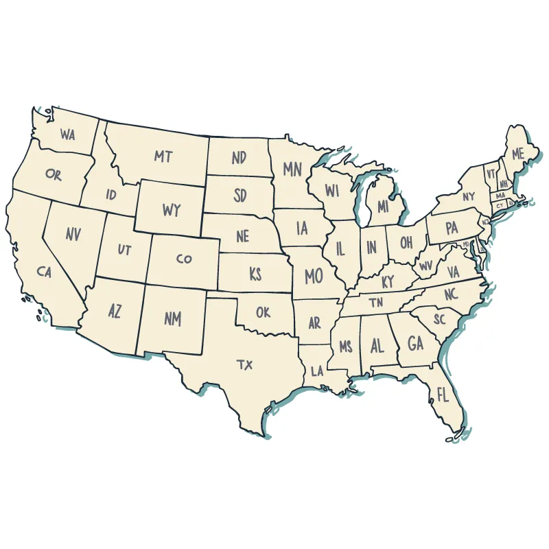 mapa usa 11zon
